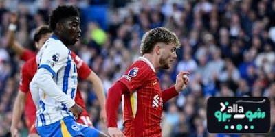 برايتون يتعادل ضد ليفربول