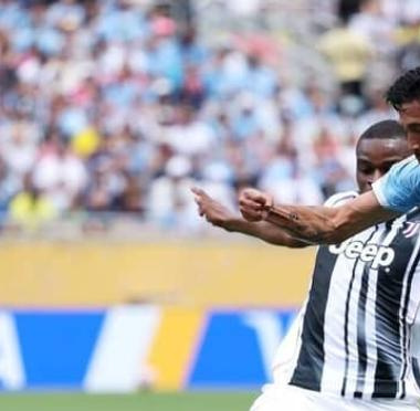 مانشستر سيتي ينهي الشوط الأول متقدما على يوفنتوس بهدفين لهدف